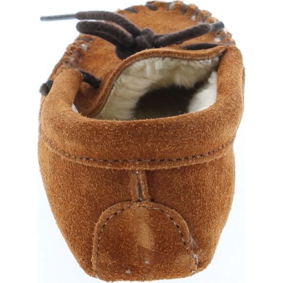 Minnetonka 2363 Brown ChildG slippers 12 NEW - Picture 4 of 8